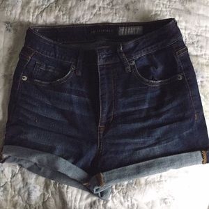 Aeropostale High Waisted Midi Shorts